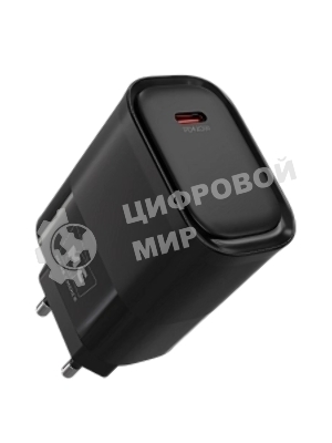 Сетевое зарядное устройство MORE CHOICE (4620202553454) NC67 СЗУ 1Type-C 3.0A PD 20W, черный