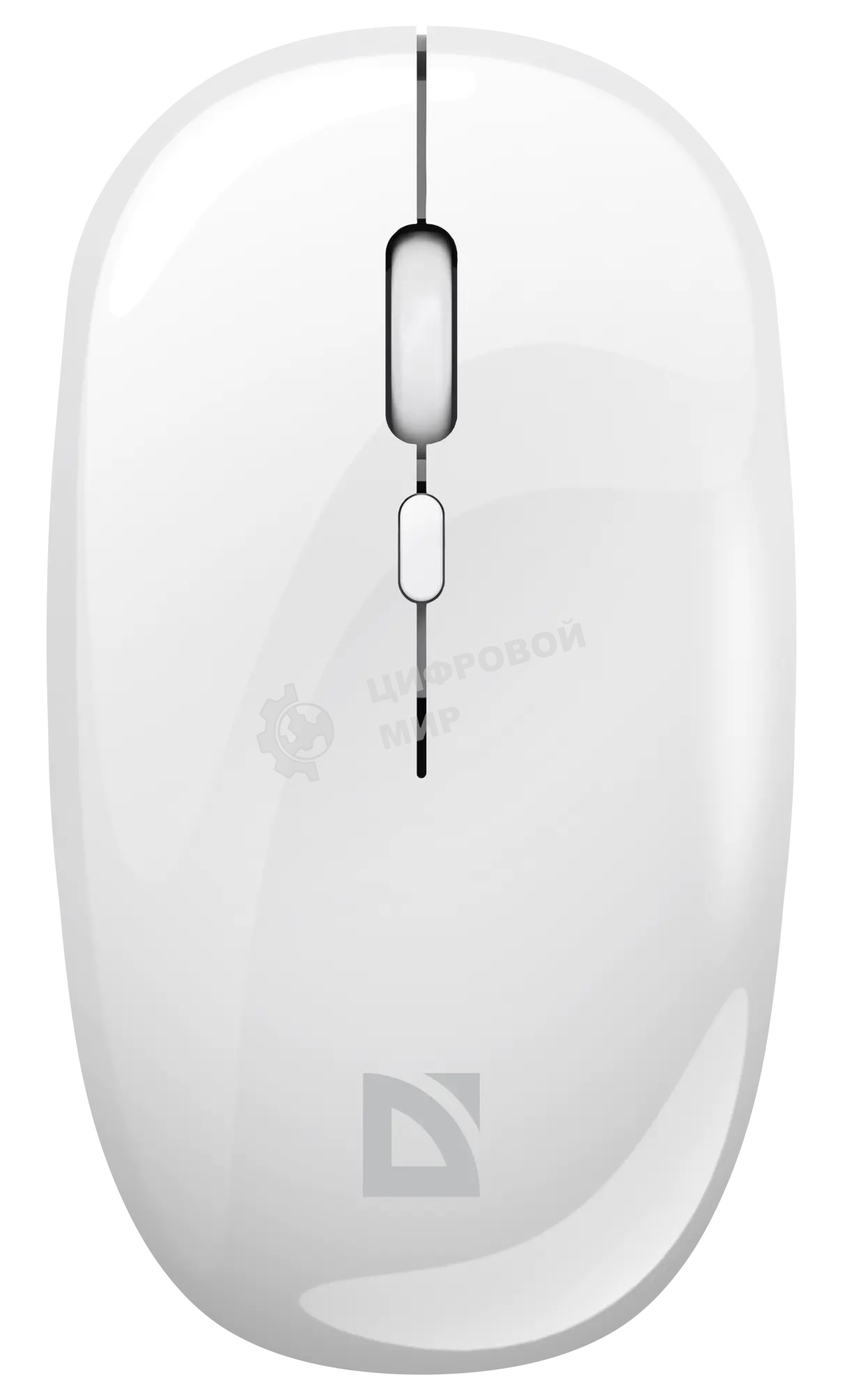 Мышь беспроводная Defender Calessa MB-252 белый, 3200 dpi, радиоканал, Bluetooth, USB, кнопки - 4