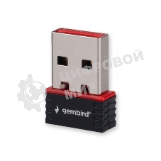 Сетевой микро адаптер WiFi Gembird 150 Мбит, USB, 802.11b/g/n