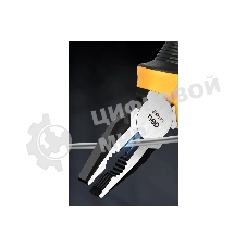 Комбинированные плоскогубцы Deli DL0003 200 мм, двухкомпонентная прорезиненная рукоять