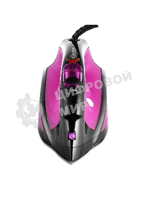 Утюг Centek CT-2355 фиолетовый, 2500 Вт, 45 г/мин, 160 г/мин, 270 мл
