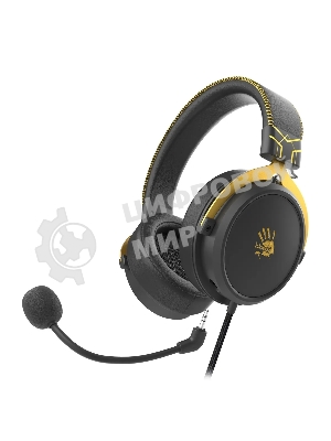 Гарнитура Bloody M590i Sports Lime жёлтый/чёрный, проводная