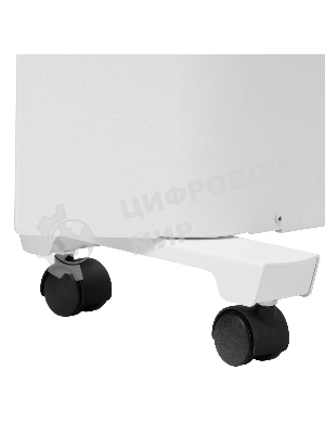 Конвектор электрический Denzel XCE-1000 белый, 1000 Вт, 15 м2, термостат