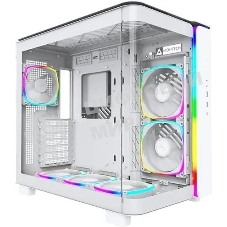 Компьютерный корпус Montech King 95 Pro белый без БП ATX 4x120мм 2x140мм 2xUSB3.0 1xUSB3.1 audio bott PSU