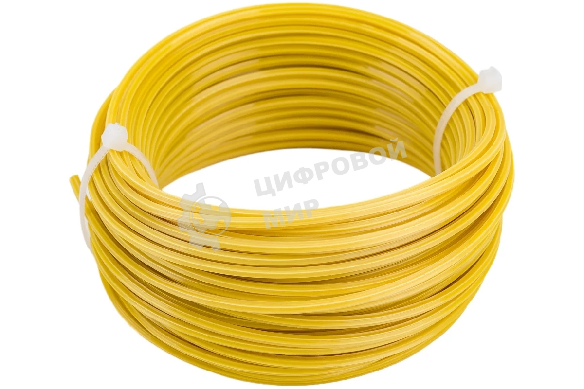 Леска PARK 2,4мм,15м,Звезда,нейлон.д/триммеров