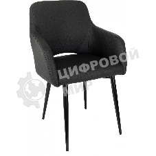 Кресло Бюрократ CH-380F черный, экокожа