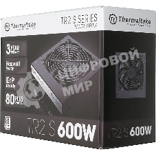 Блок питания Thermaltake TR2 S (PS-TRS-0600NPCWEU-2), 80 PLUS, 120мм, черный