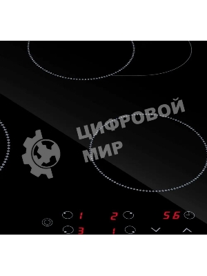 Электрическая варочная панель Maunfeld EVCE594SMDPBK, конфорок: 4 шт., стеклокерамика, независимая, черный