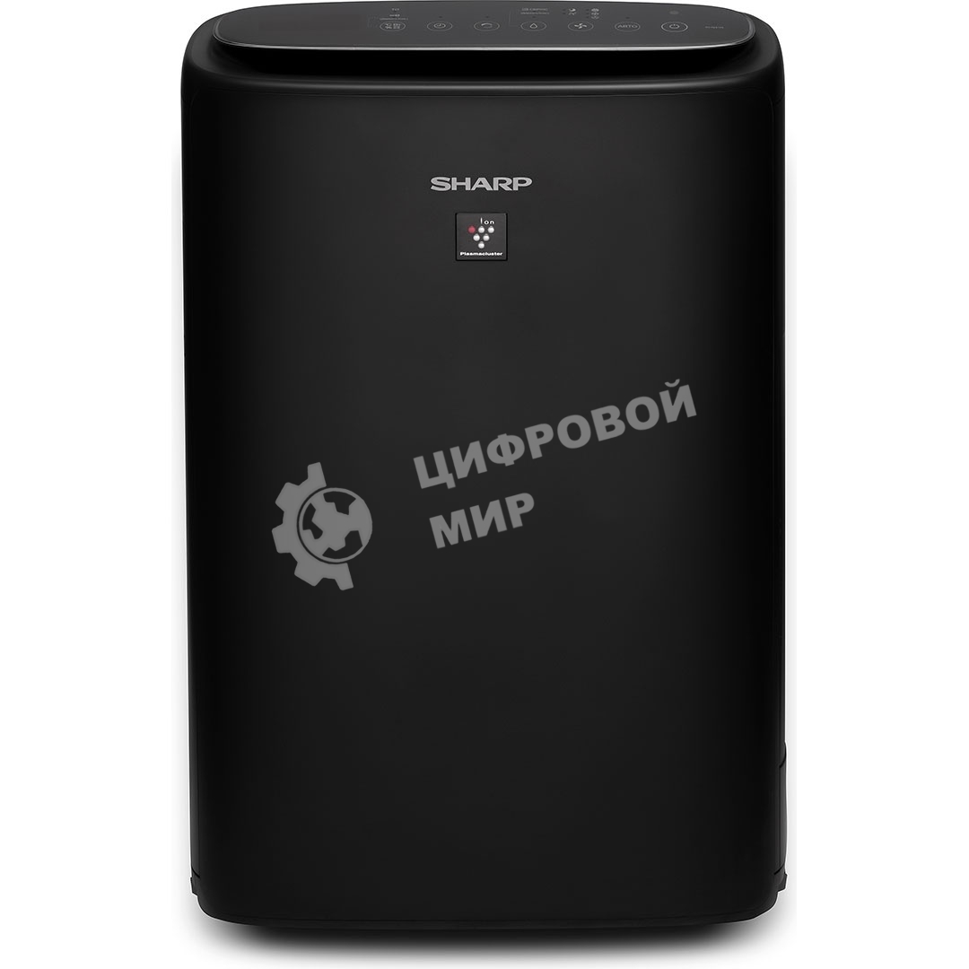 Климатический комплекс Sharp KIN41RH черный, 28 м², 2.7 л, HEPA-фильтр, угольный фильтр, ионизация Plasmacluster, гигростат