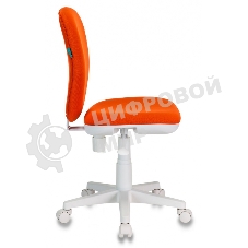 Кресло детское Бюрократ KD-W10/26-29-1 оранжевый 26-29-1 (пластик белый)