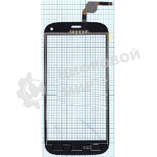 Сенсорное стекло (тачскрин) для Explay Dream, черное