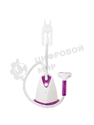 Отпариватель Galaxy Line GL 6211 белый/фиолетовый, 2000 Вт, 40 г/мин, 1700 мл