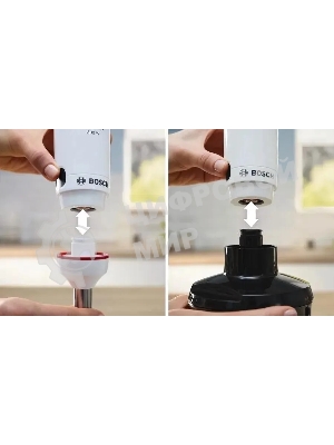 Блендер погружной Bosch MSM4W421 800 Вт, белый