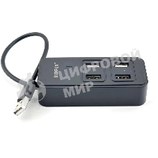 Разветвитель USB 2.0 BPH-1901T 4порт. черный