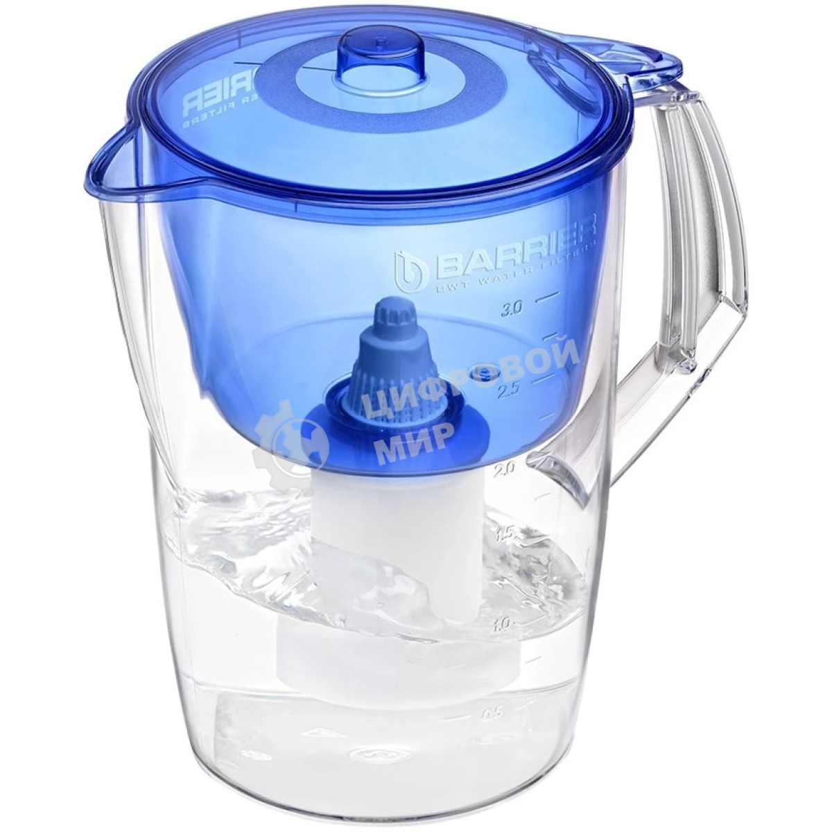 Кувшин БАРЬЕР Лайт синий 3,6л