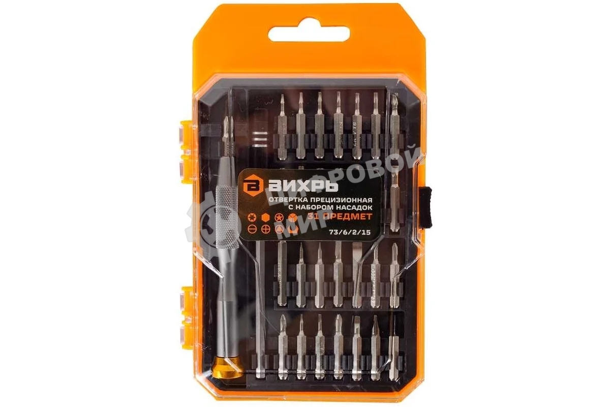 Отвертка Вихрь 73/6/2/15 многофункциональная