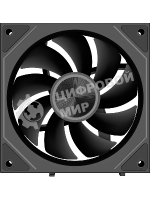 Вентилятор для корпуса PcCooler F3 X120 BK ARGb 120х120x25 черный 4-pin 28.4дБ (F3X120-BKAC012-GL) Ret