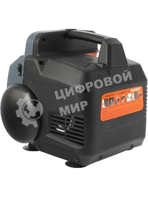 Компрессор поршневой Patriot WO 6-180 безмасляный 180л/мин 6л 1100Вт черный/оранжевый