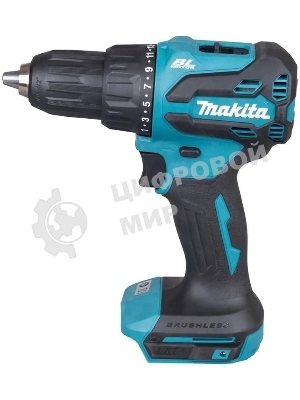 Дрель-шуруповерт Makita DHP490SF1J, 18 В, 3 Ач, 50 Нм,  бесщеточный, ударный