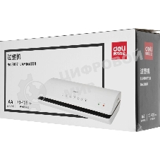 Ламинатор Deli 3897, 2 вала, A4, 125мкм, 250мм/мин