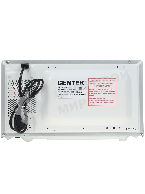 Микроволновая печь Centek CT-1586 серебристый, 20 л, 700 Вт, переключатели - кнопки, поворотный механизм