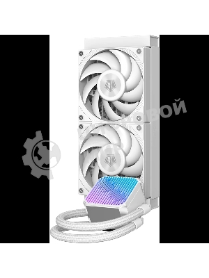Система жидкостного охлаждения ID-Cooling DX240 Max белый 120мм алюминий+медь 2150rpm 32.5db 4-pin 300W
