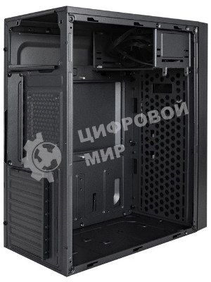 Компьютерный корпус Miditower ExeGate AA-440U-UNS500 (ATX, БП UNS500 с вент. 12см, 2хUSB+1хUSB 3.0, аудио, черный)