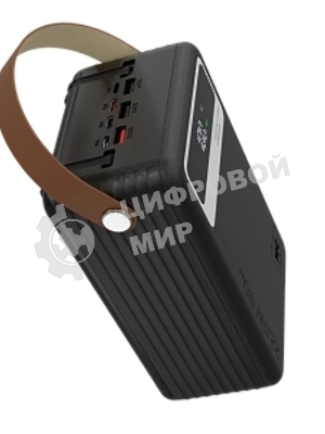 Портативный аккумулятор MORE CHOICE (4620202552921) PB69-80 80000mAh 3USB+2Type-C+1USB-IP+1micro-USB 3.0A, черный