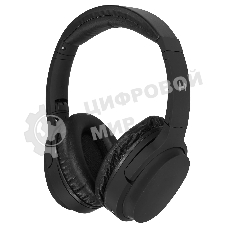 Беспроводные/проводные наушники Harper HB-707 черный, накладные, Bluetooth + проводной, складная конструкция, до 5 ч