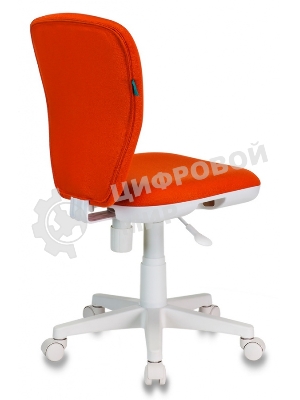 Кресло детское Бюрократ KD-W10/26-29-1 оранжевый 26-29-1 (пластик белый)