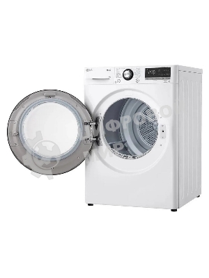 Сушильная машина LG DC90V3V6W белый, 9 кг, сушка - тепловой насос, программ - 14, 60 x 85 x 66 см