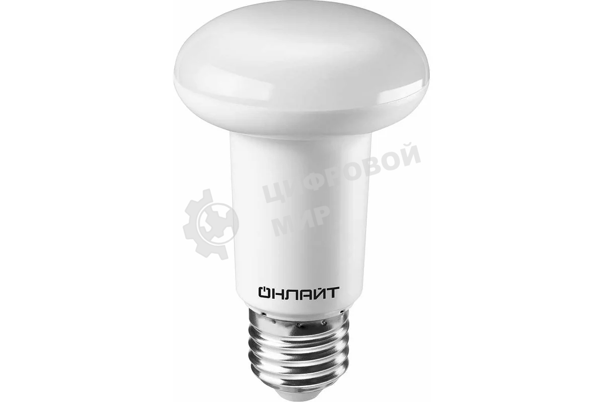 Лампа светодиодная ОНЛАЙТ 71653 OLL-R63-8-230-2.7K-E27 8 Вт 2700К тепл. белый E27 600 лм