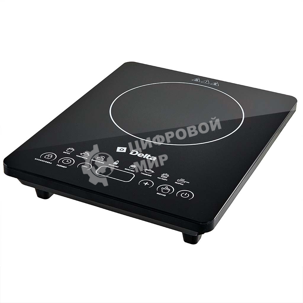 Плита настольная индукционная DELTA D-302N черный