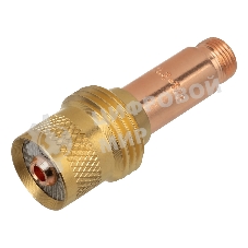 Держатель цанги Denzel с газовой линзой для электрода 2,4 мм, 2 шт