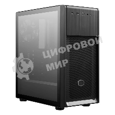 Компьютерный корпус без блока питания Cooler Master Elite 500, 2xUSB3.2, 1x120Fan, w/o PSU, Black, w/o ODD, Window TG left panel, ATX