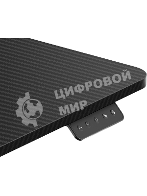 Стол игровой Defender компьютерный Erlong черн, 140x60, высота 72-117 см