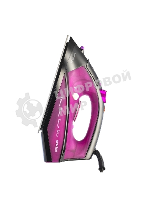 Утюг Centek CT-2355 фиолетовый, 2500 Вт, 45 г/мин, 160 г/мин, 270 мл