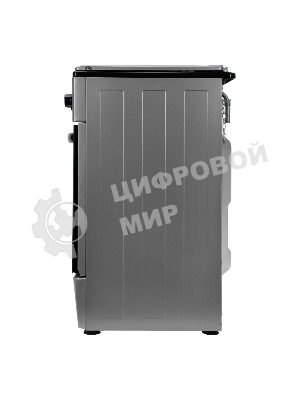 Плита газовая Kraft KF-FSK5301GS серый, конфорок 4 газовых, духовка 58 л, 50 см x 85.5 см x 55.6 см