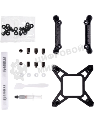 Система жидкостного охлаждения Lian-Li Galahad II LCD 360 SL-INF ARGB G89.GA2ALCD36INW.00 белый 120мм алюминий+медь 1200rpm 29db 4-pin