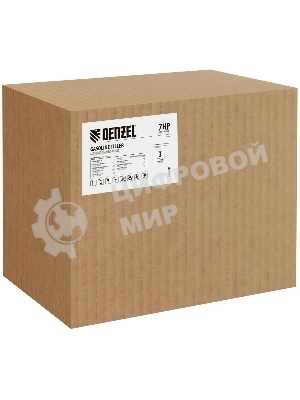 Мотоблок Denzel DPT-670S-PRO, 7 л.с., ремен.сцеп, фрез 3х4, ШОМ, передачи 6В/2Н