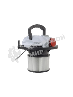 Строительный пылесос Ресанта ПС-1500/20 серебристый, 1500 Вт, уборка сухая/влажная/выдув, пылесборник мешок/контейнер, 20 л