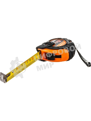 Рулетка PATRIOT MTP-8, ударопрочный корпус, обрезиненная, 8м