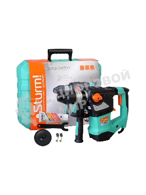 Перфоратор Sturm RH2518 1850Вт SDS+ 36мм 750об/мин 5Дж 3 режима кейс