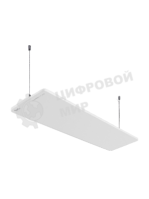 Комплект обогреватель инфракрасный Ballu BIH-GSW-0.8 + BMT-1 белый, 800 Вт, 16 м2, термостат