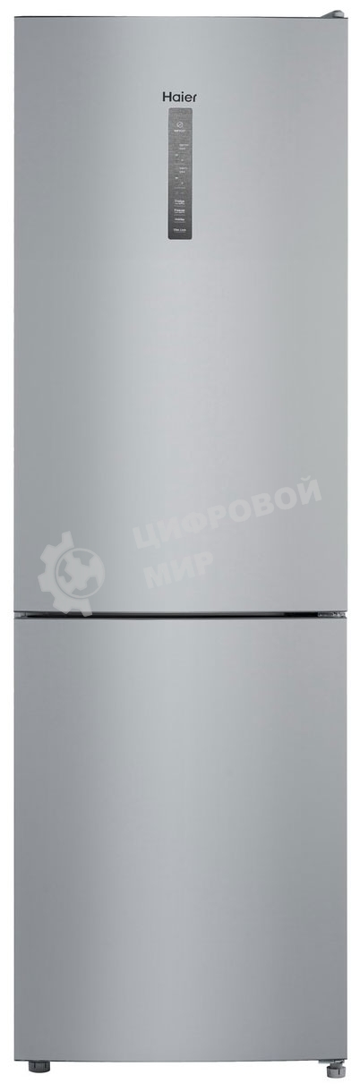 Холодильник Haier CEF535ASD серебристый двухкамерный, 241/105л, морозилка снизу, No Frost