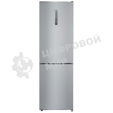 Холодильник Haier CEF535ASD серебристый двухкамерный, 241/105л, морозилка снизу, No Frost