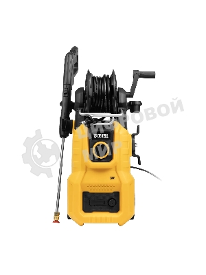 Моечная машина высокого давления Denzel R-200D, 2400 Вт, 200 бар, 420 л/ч, с барабаном