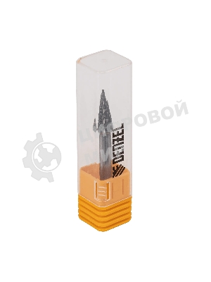 Борфреза по металлу Denzel твердосплавная, коническая, тип-M, 8 мм