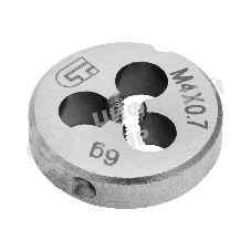 Плашка Сибртех М4 х 0,7 мм