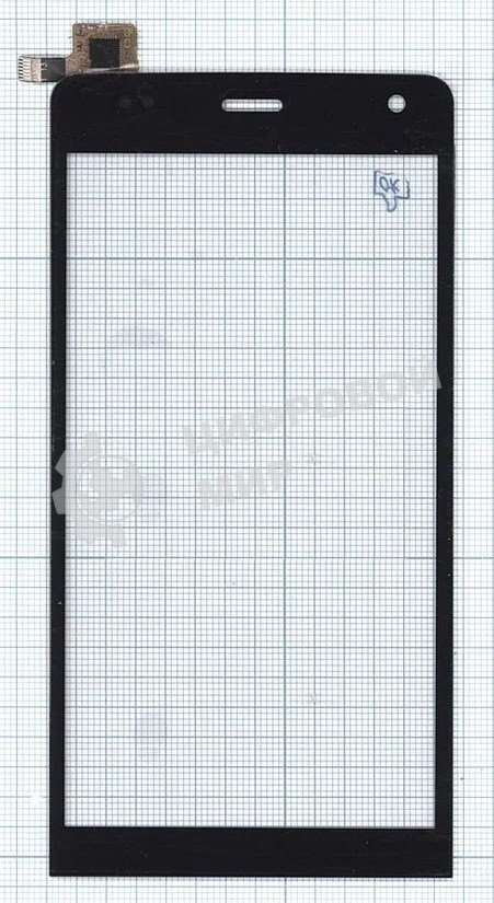 Сенсорное стекло (тачскрин) для Explay Neo, черное